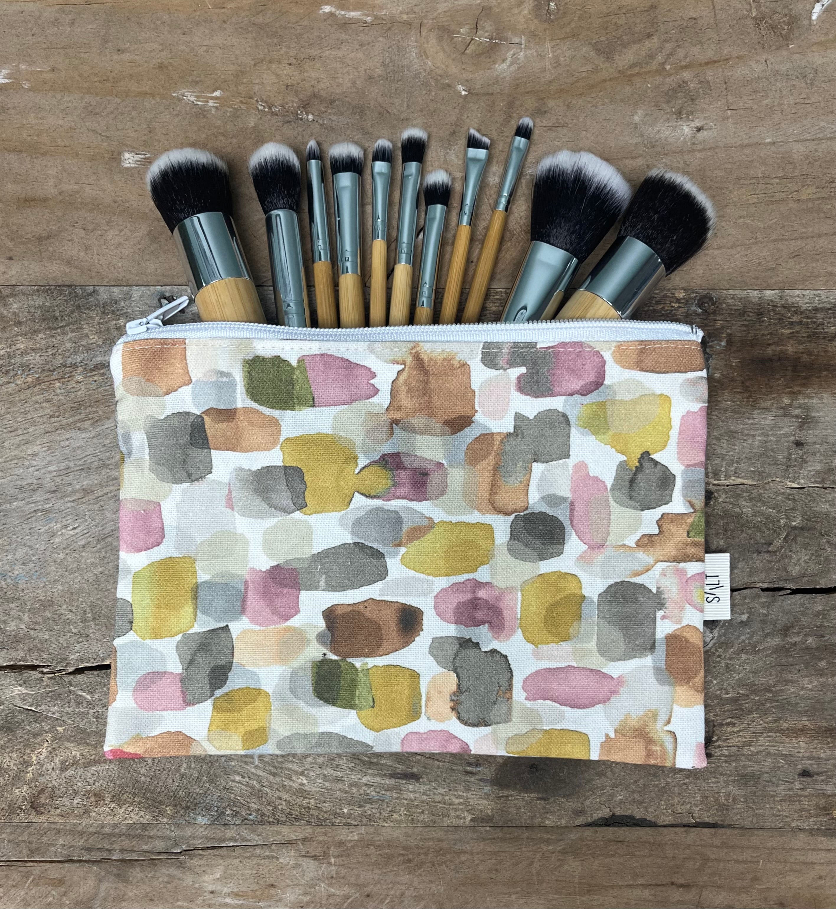 Autumn watercolour splash Bamboo Brushset