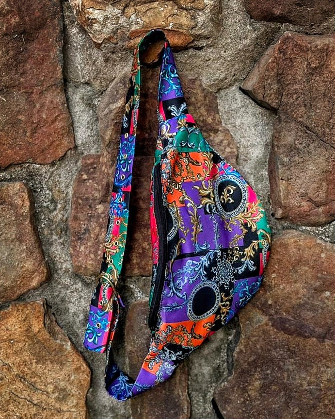 Printed Moon Bag