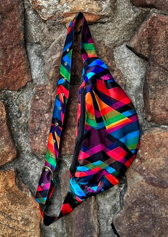 Printed Moon Bag